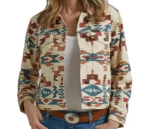 112346156 - Western® Boyfriend Jacket - Aztec