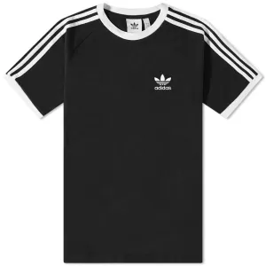 Adidas 3 Stripe T-shirt, black