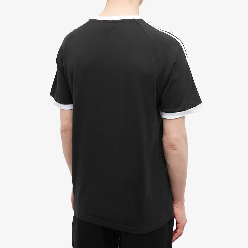 Adidas 3 Stripe T-shirt, black