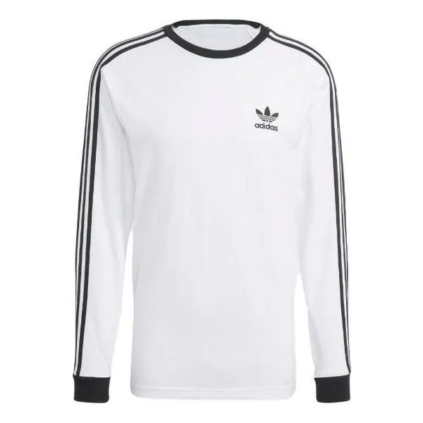 Adidas Adicolor Classics 3-Stripes Long Sleeve Tee 'White', White