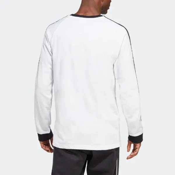 Adidas Adicolor Classics 3-Stripes Long Sleeve Tee 'White', White