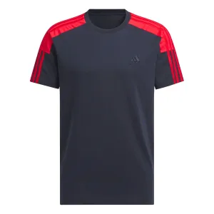 adidas Men's Essentials 3-Stripes Color Block T-Shirt