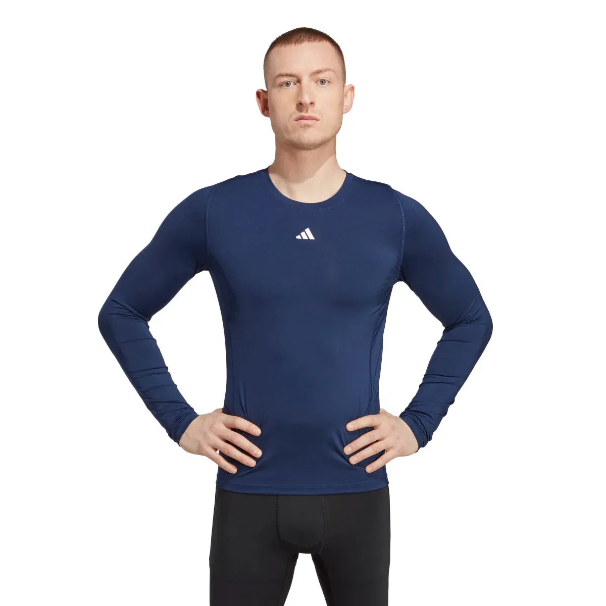 adidas Men's Techfit Aeroready Long-Sleeve Training Tee