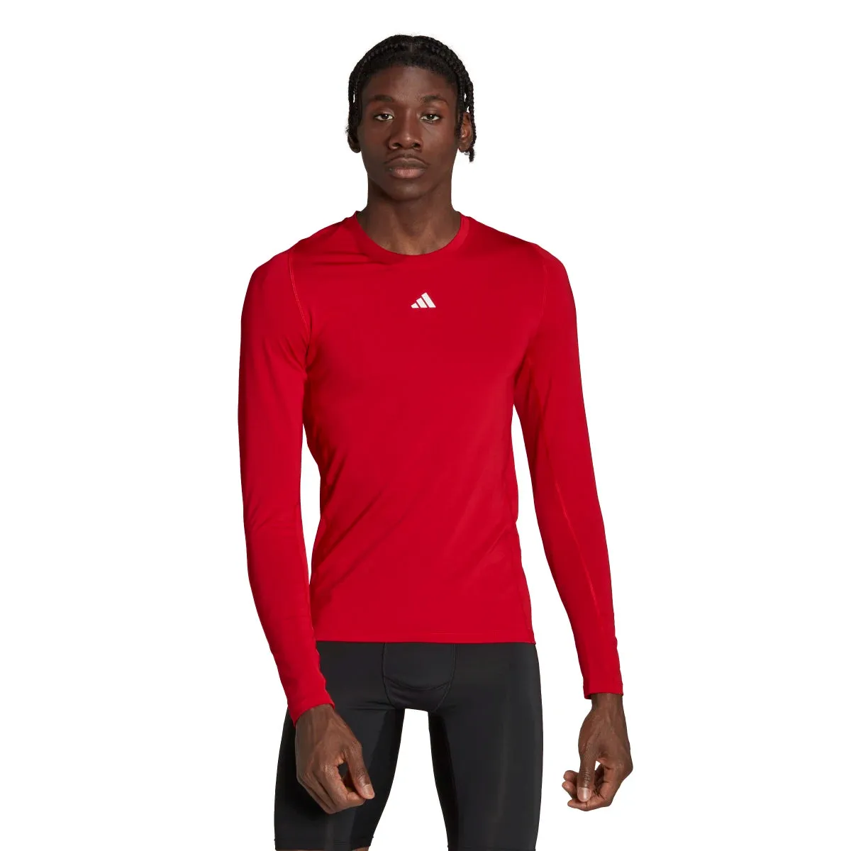 adidas Men's Techfit Aeroready Long-Sleeve Training Tee