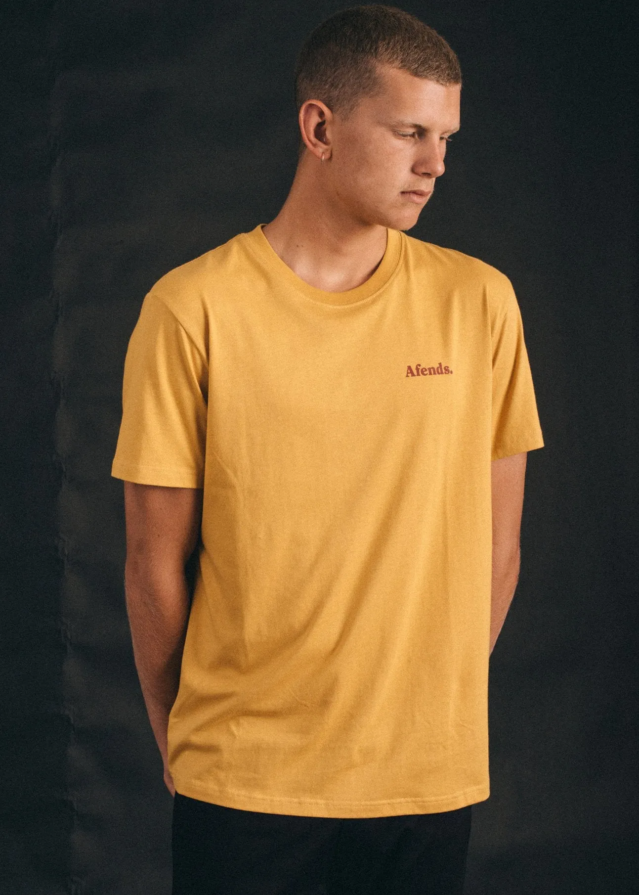 Afends Mens Worldwide - Standard Fit Tee