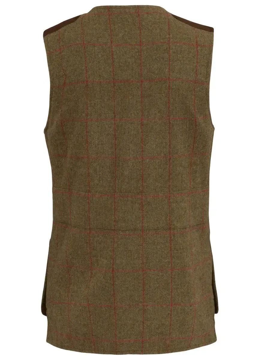 ALAN PAINE Combrook Mens Shooting Waistcoat - Sage