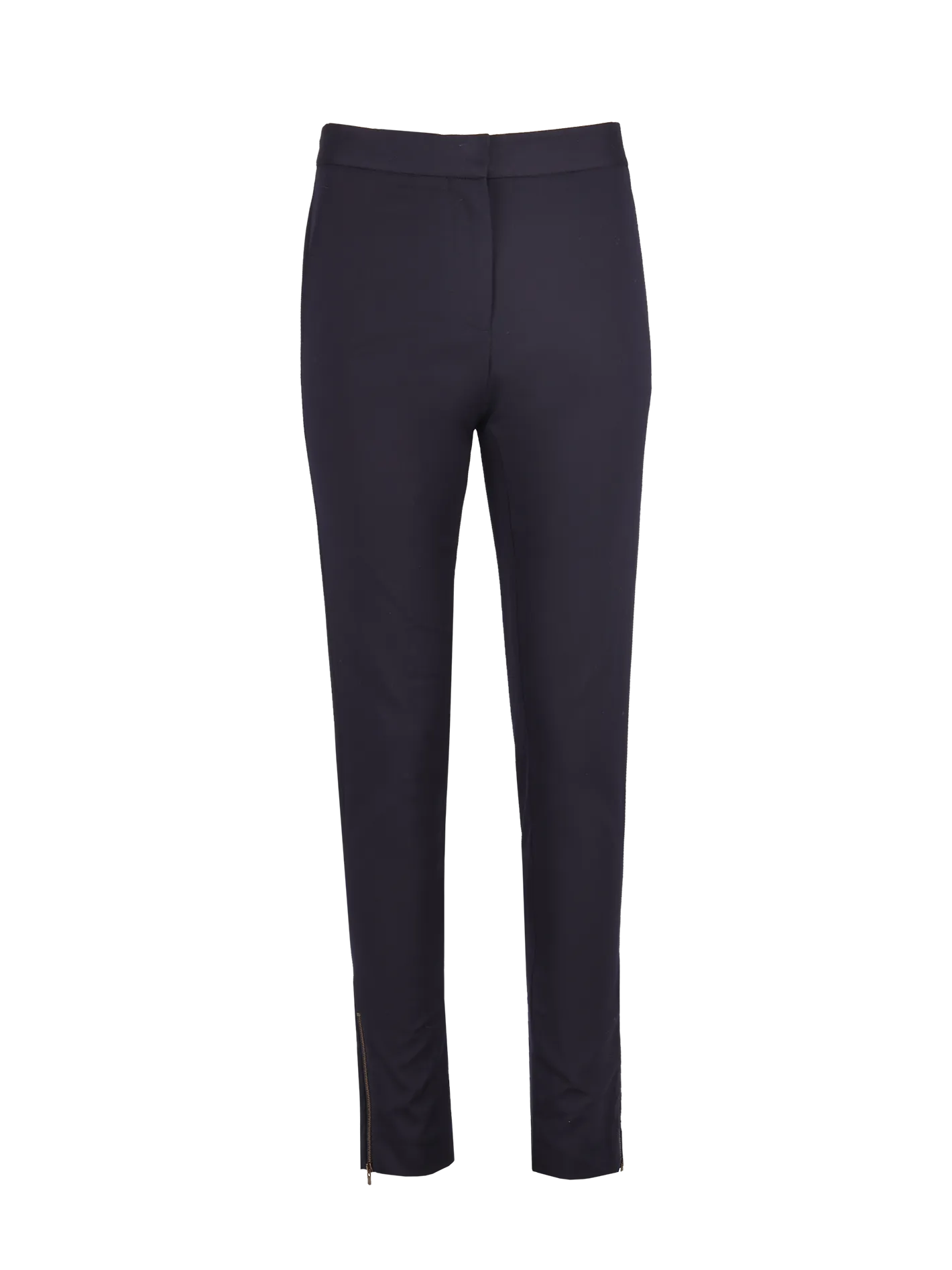 ankle zip tailored trousers