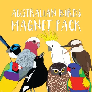 Australian Birds Magnet Pack