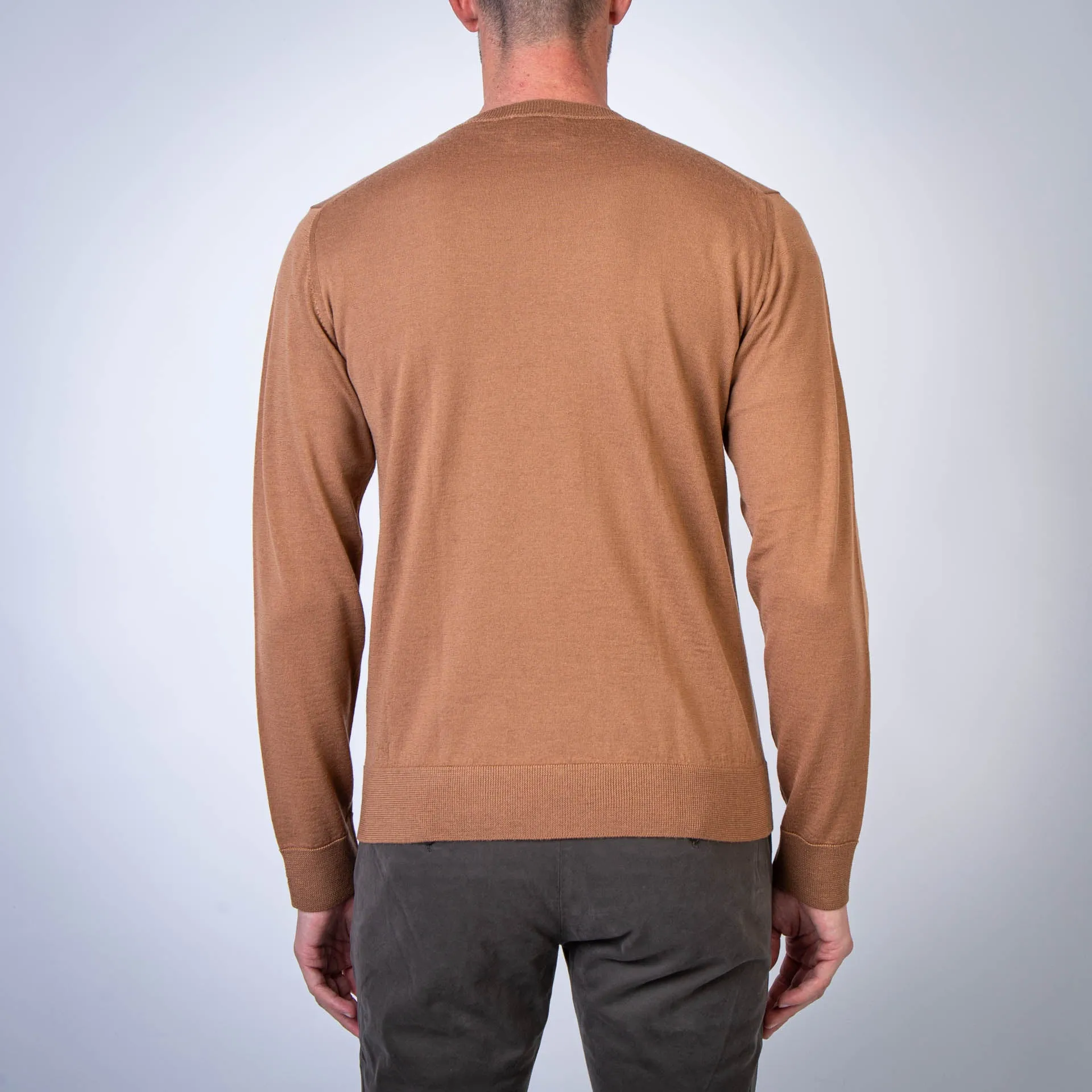 BALLANTYNE SWEATER B2P000 14W91 14501 KHAKI