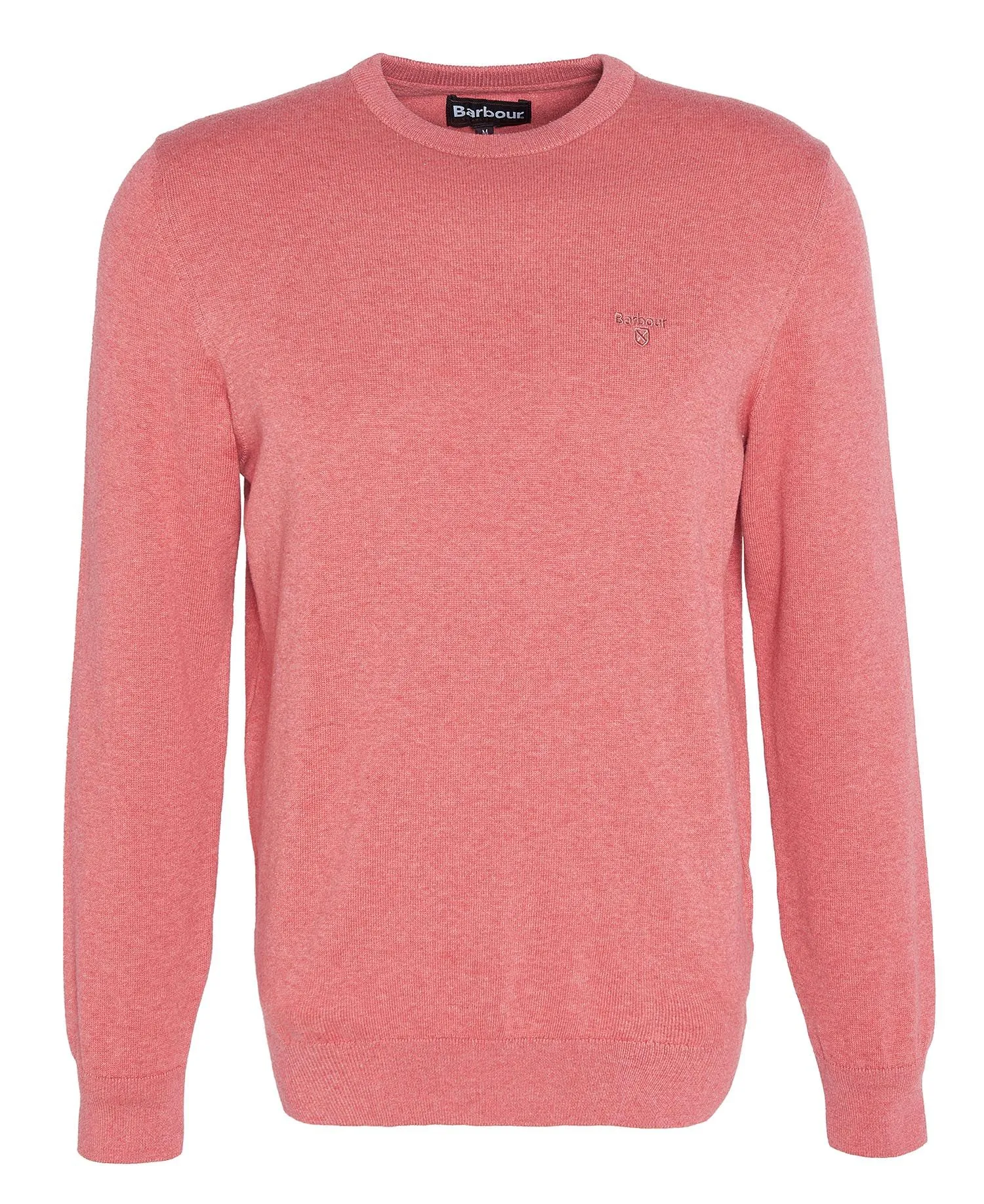 Barbour - Pima Cotton Crew Neck, Pink Clay