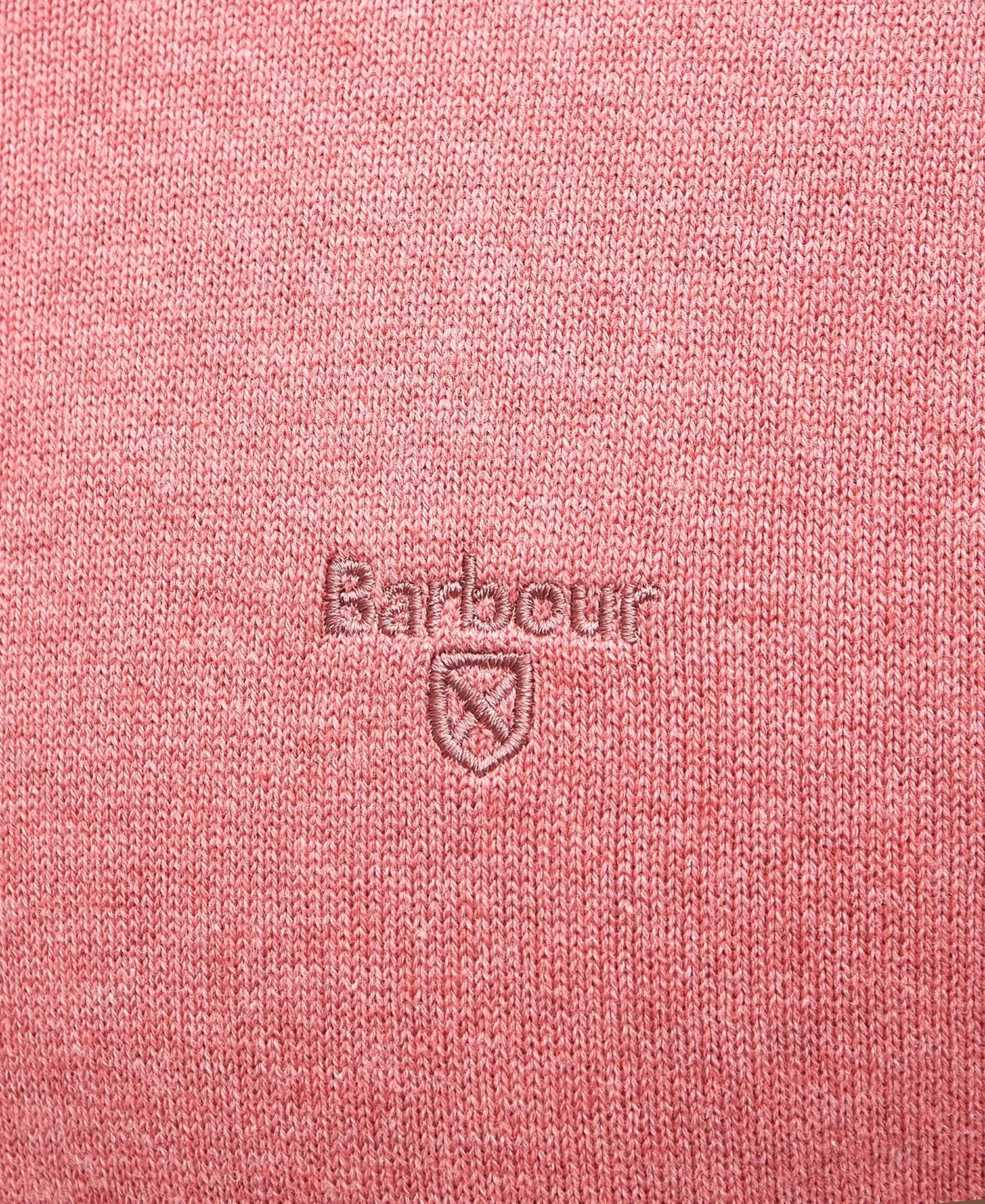 Barbour - Pima Cotton Crew Neck, Pink Clay