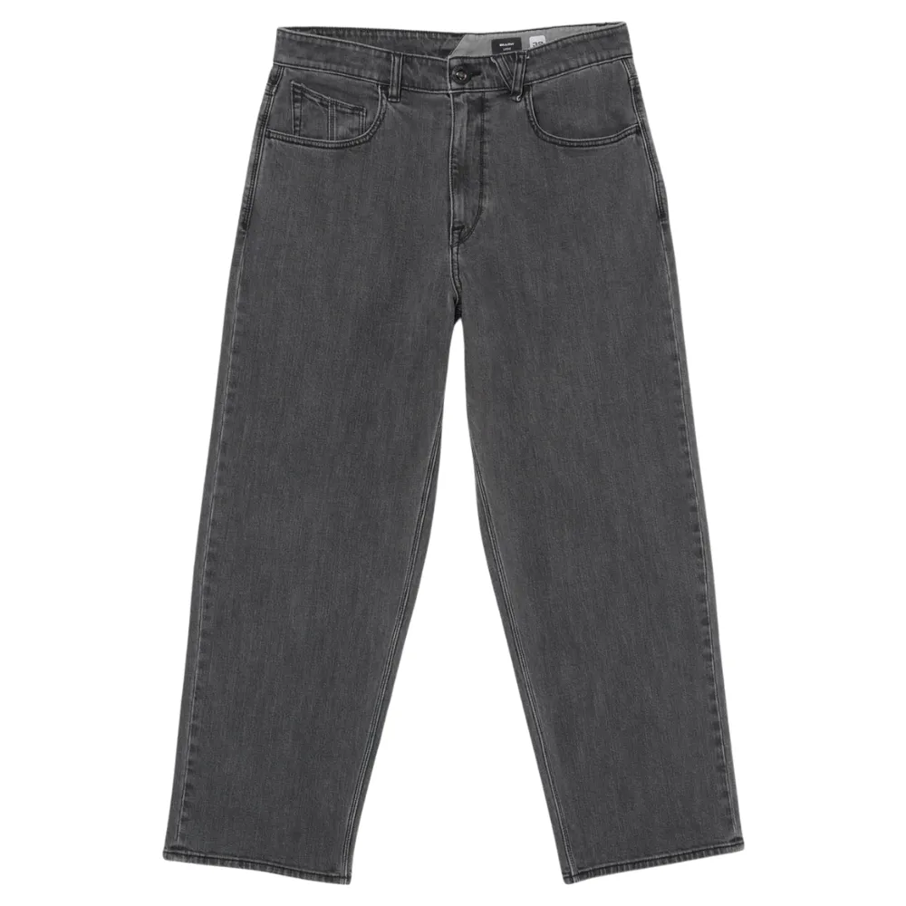 Billow Denim Pants Neutral Grey