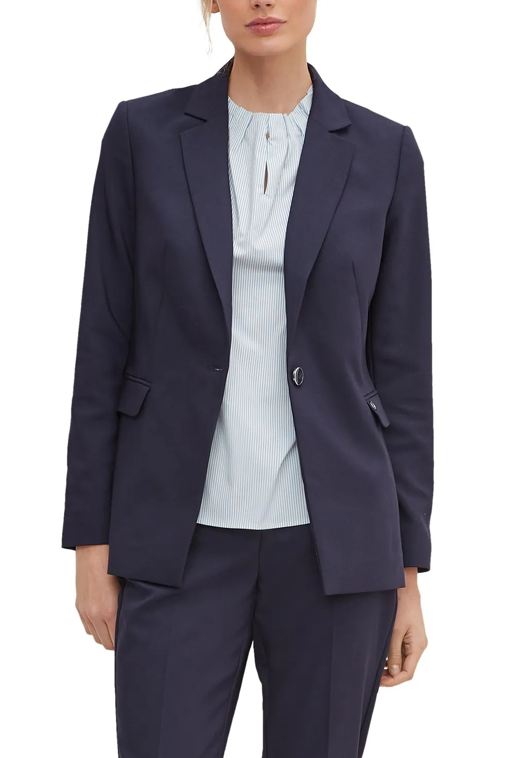 Blazer comma, dark blue