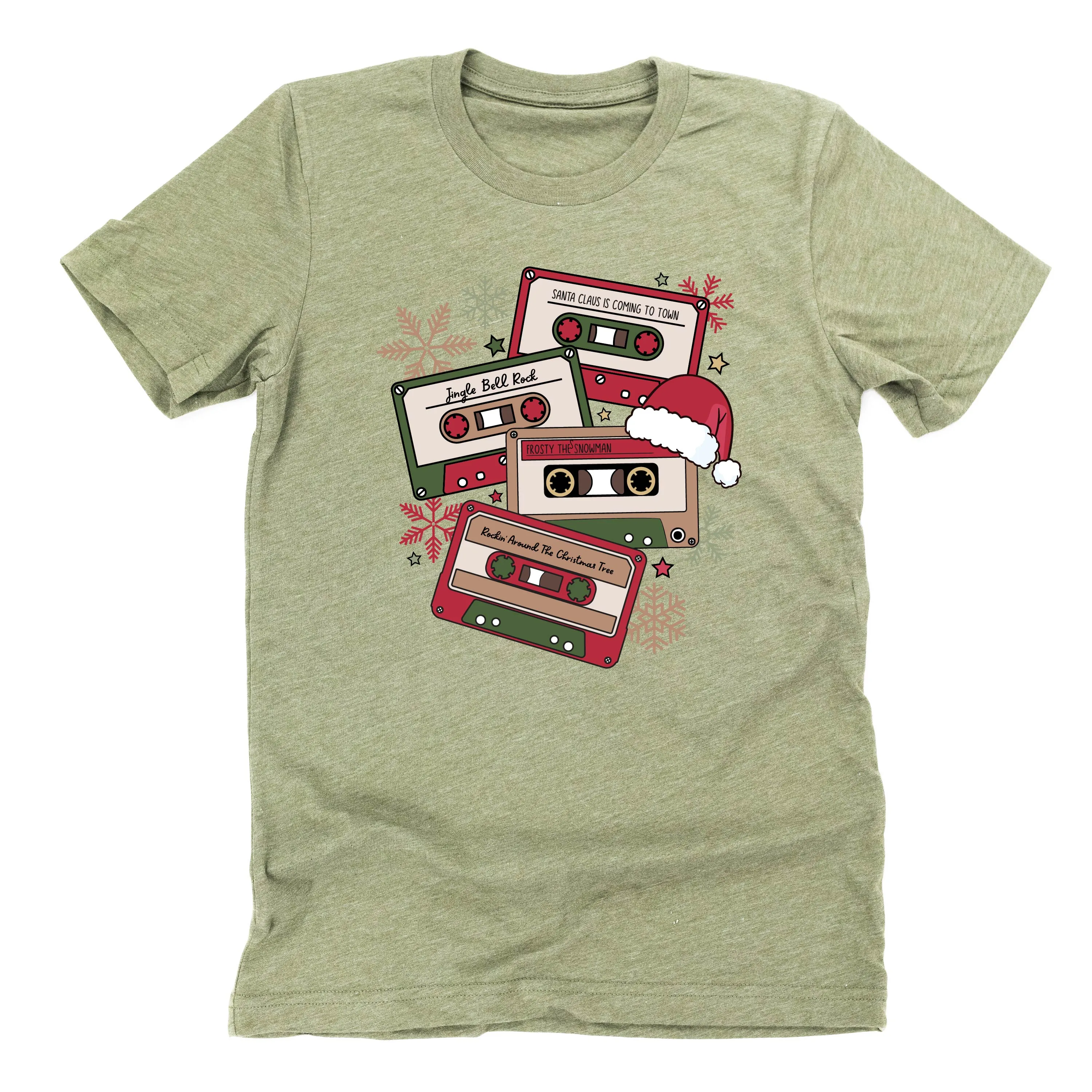 Christmas Cassette Tapes - Unisex Tee