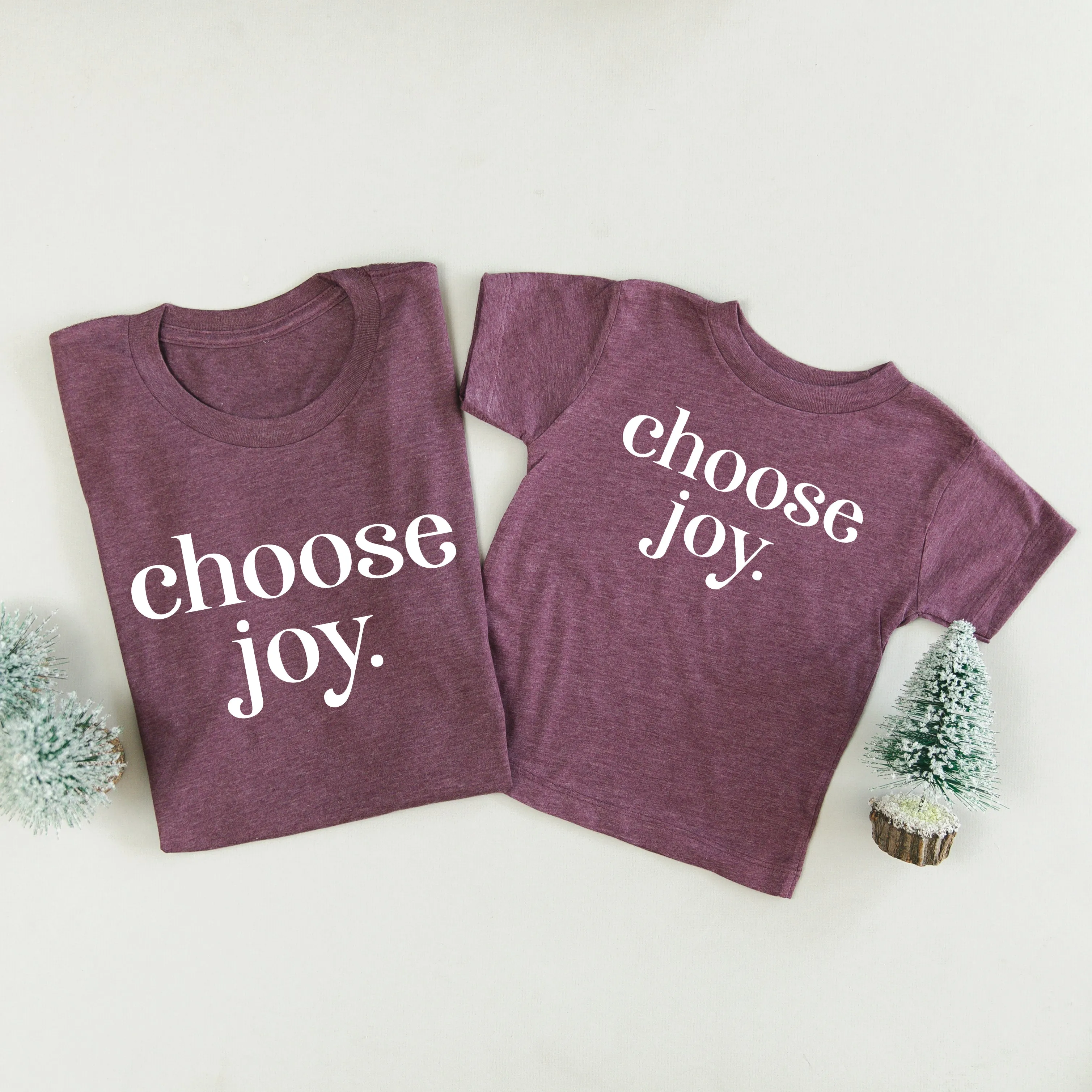 Classic Choose Joy - Set of 2 Unisex Tees