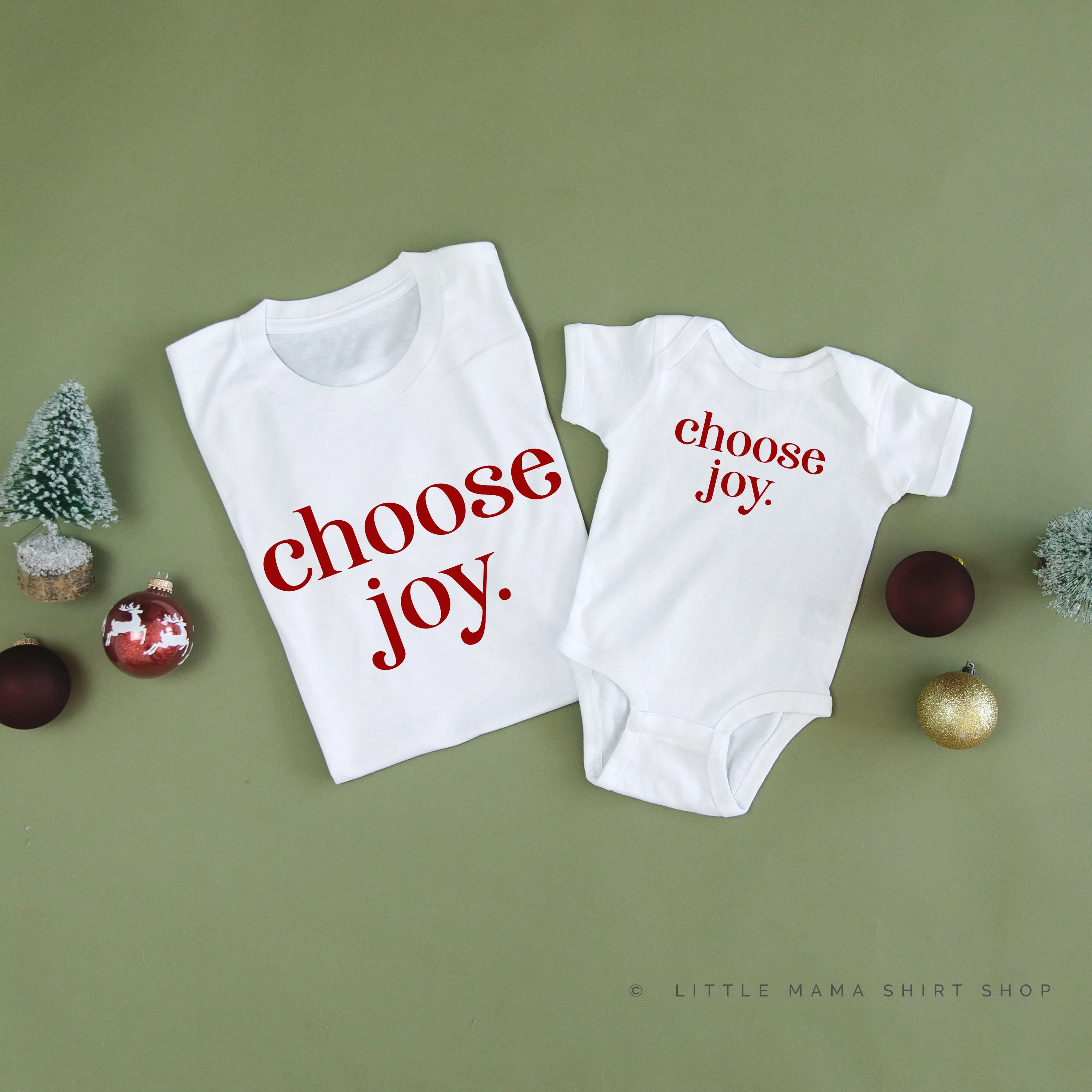 Classic Choose Joy - Set of 2 Unisex Tees