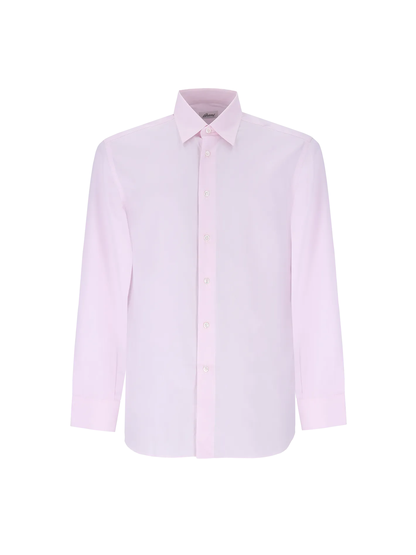 cotton-poplin long-sleeved shirt