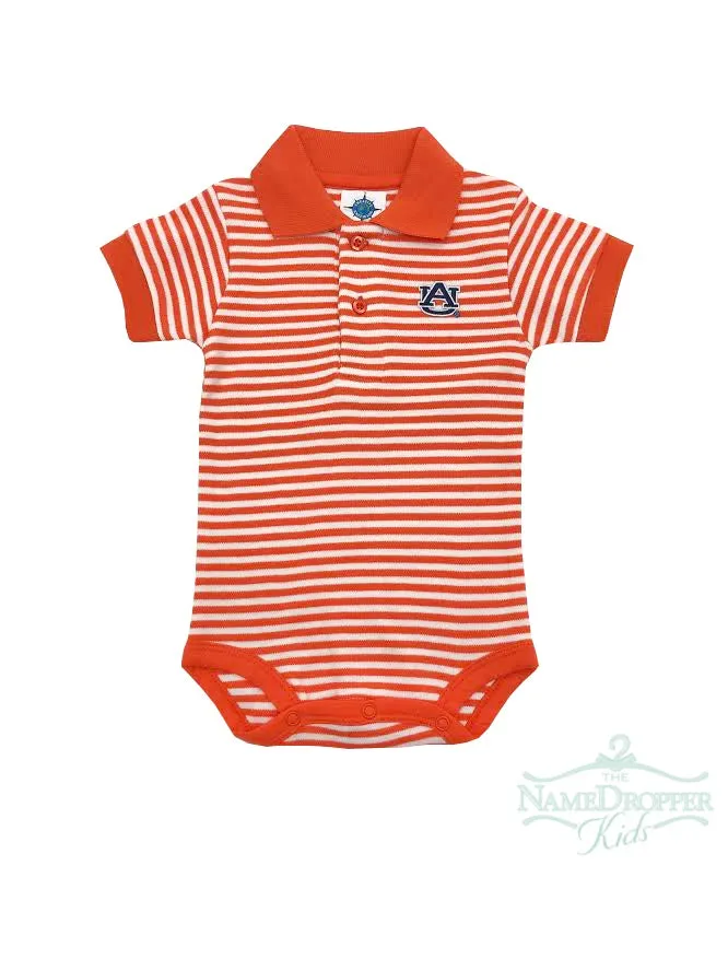 Creative Knitwear 461 Striped Polo Bodysuit