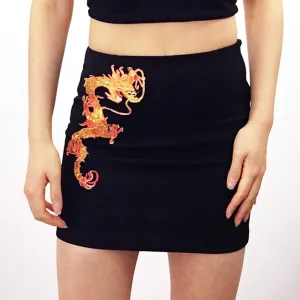 DRAGON SKIRT WITH INNER SHORTS