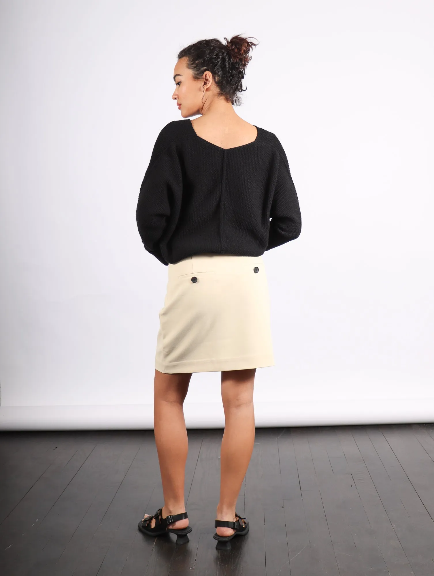 Fabiene Skirt in Wood by Malene Birger