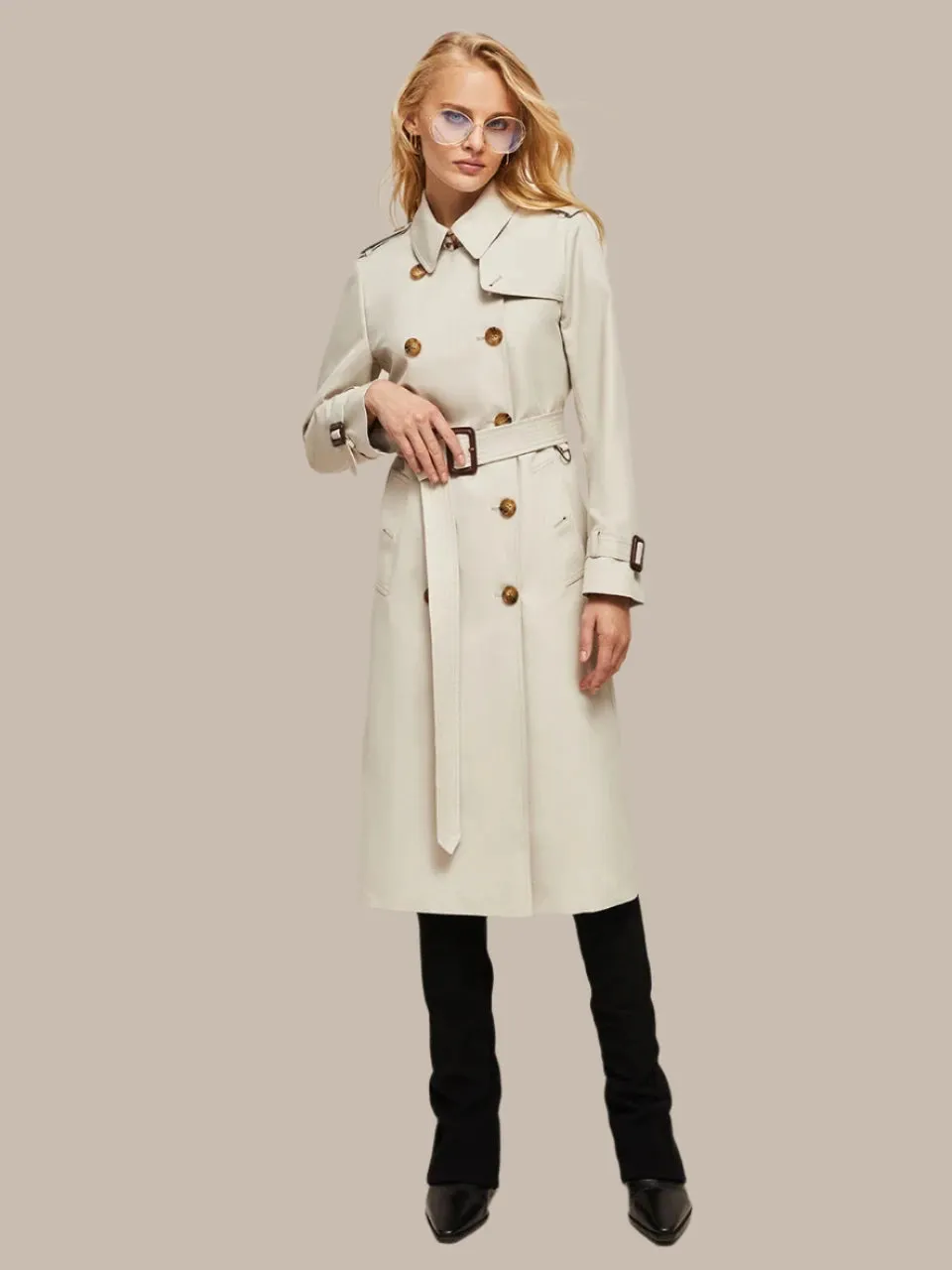 Fall New Commuter Casual Trench Coat for Women