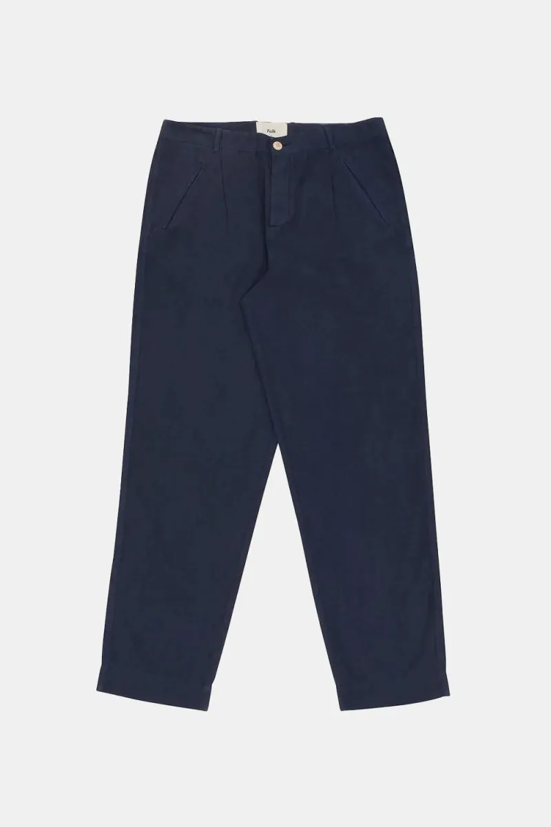 Folk Assembly Pant (Navy Twill)