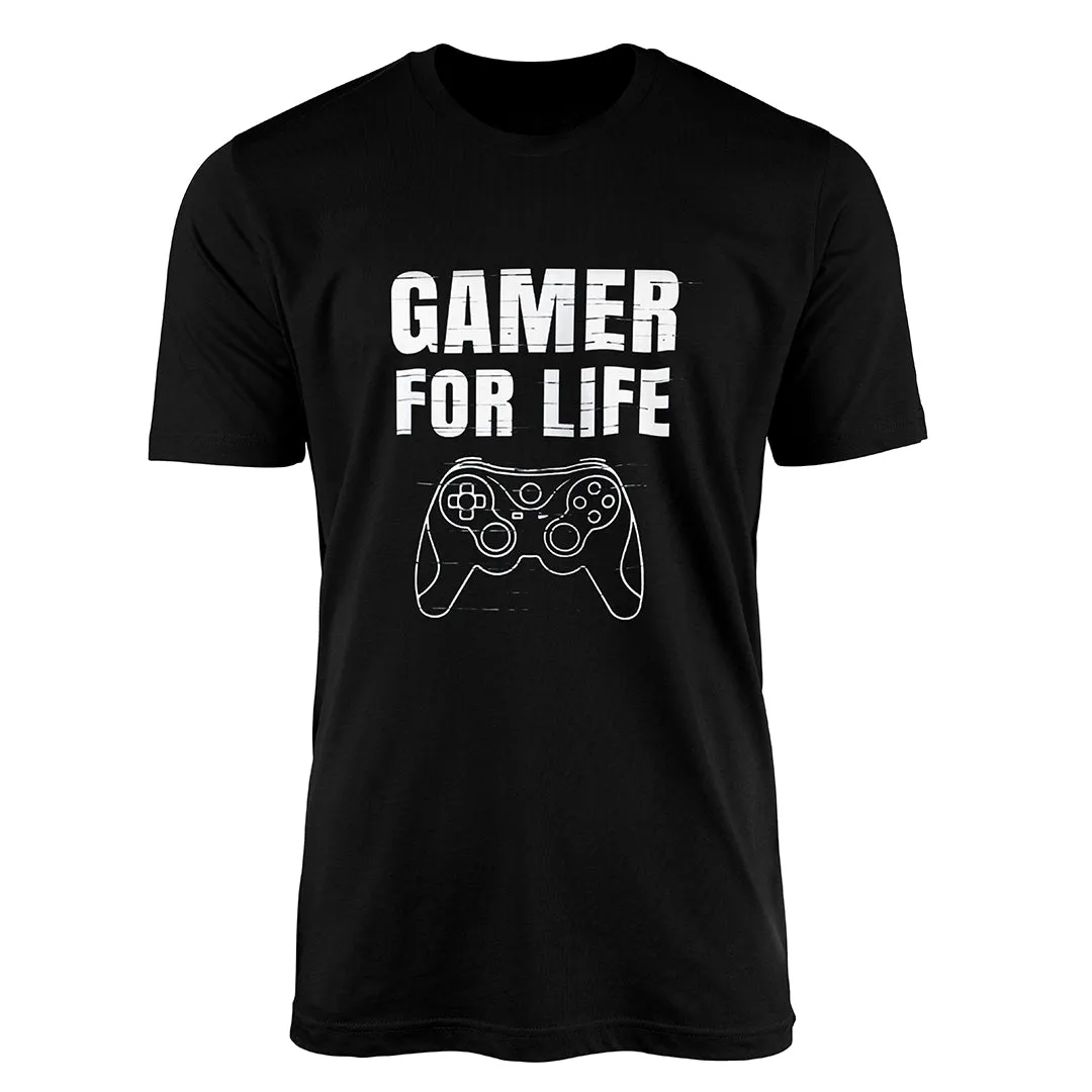 Gamer for Life Designer T-Shirt