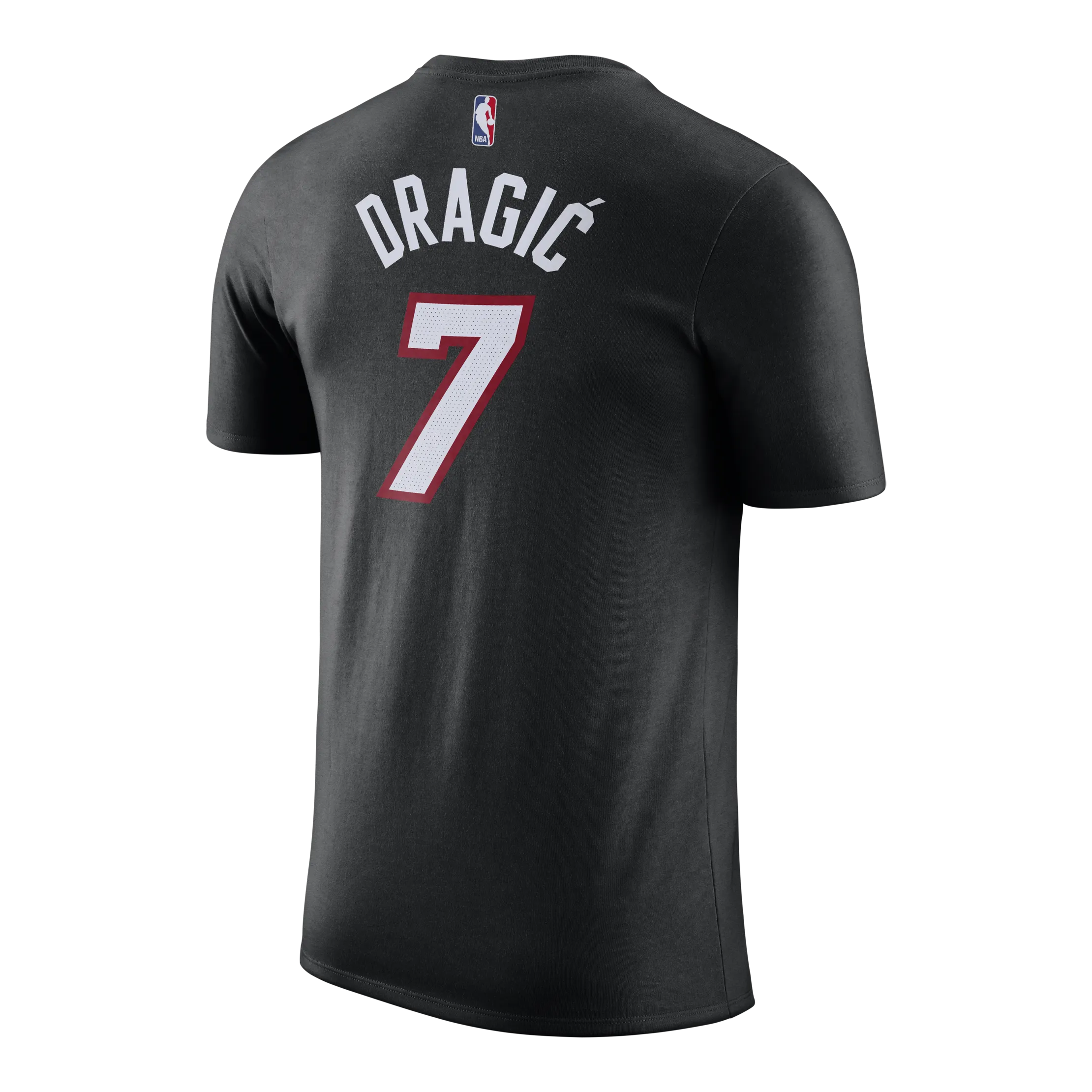 Goran Dragic Nike Miami HEAT Youth Black Name & Number Tee