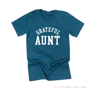 Grateful Aunt - (Varsity) - Unisex Tee