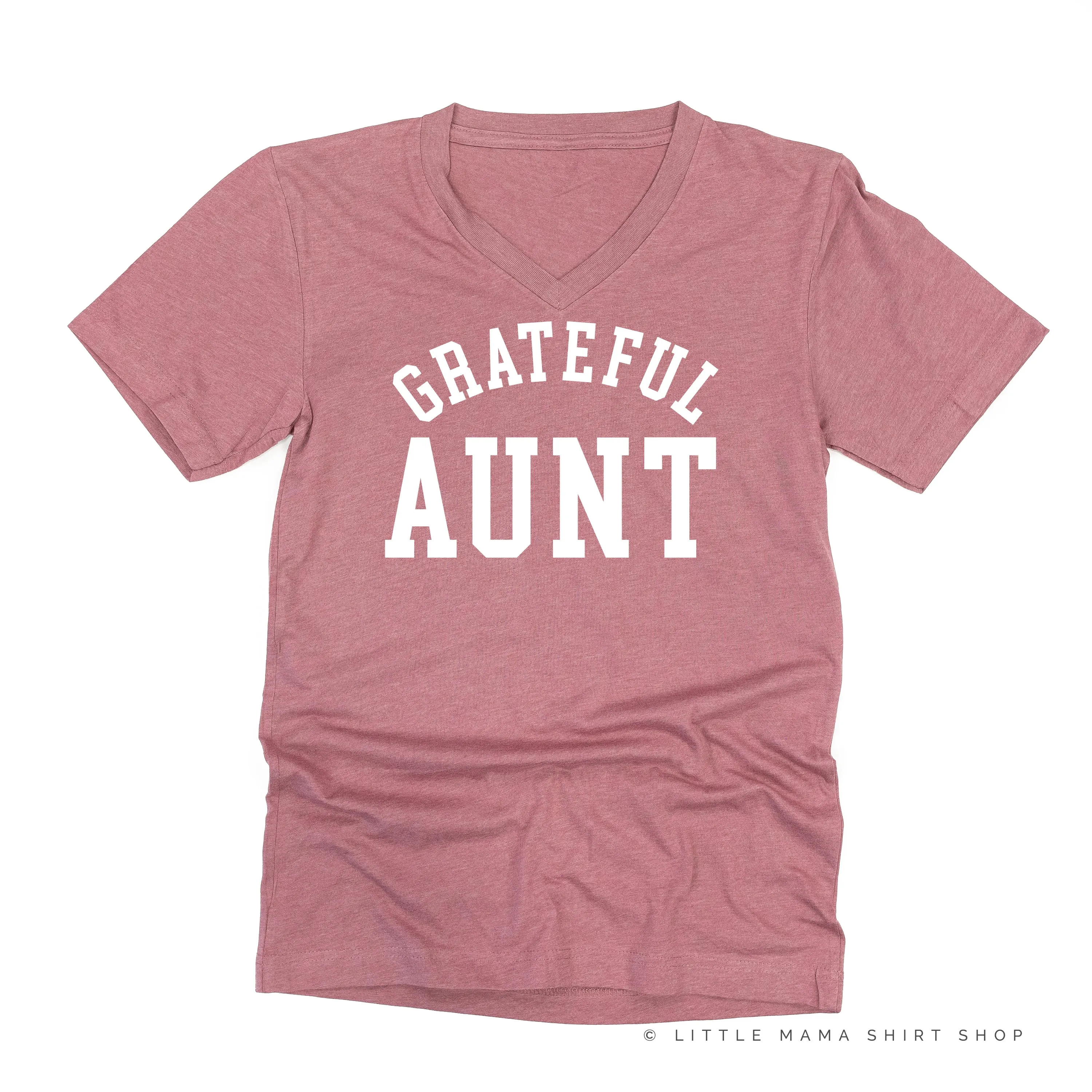 Grateful Aunt - (Varsity) - Unisex Tee