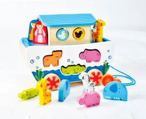 Hape Pull along Noahs Ark