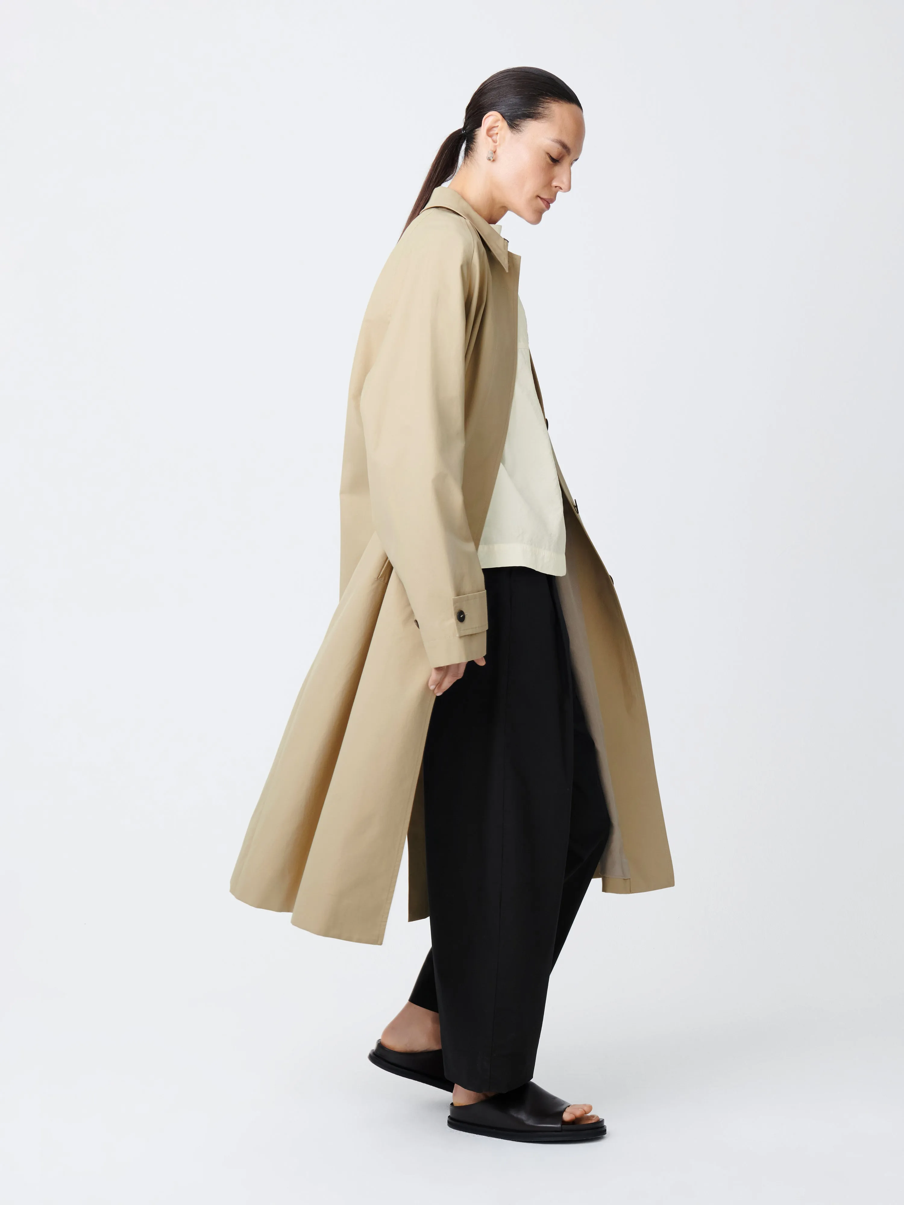 Holin Coat in Tan