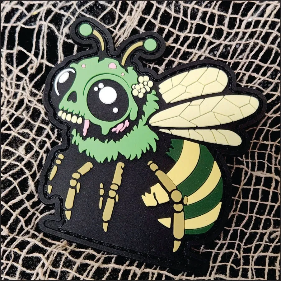 Horror Zombee -  3" PVC Patch