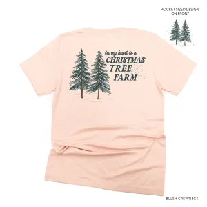 In My Heart Is A Christmas Tree Farm (pf&b) - Unisex Tee