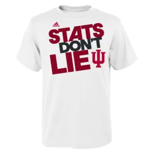 Indiana Hoosiers Adidas Stats Don't Lie Youth Shirt