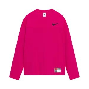 Jersey Stussy x Nike Dri Fit Mesh 'Fireberry', pink