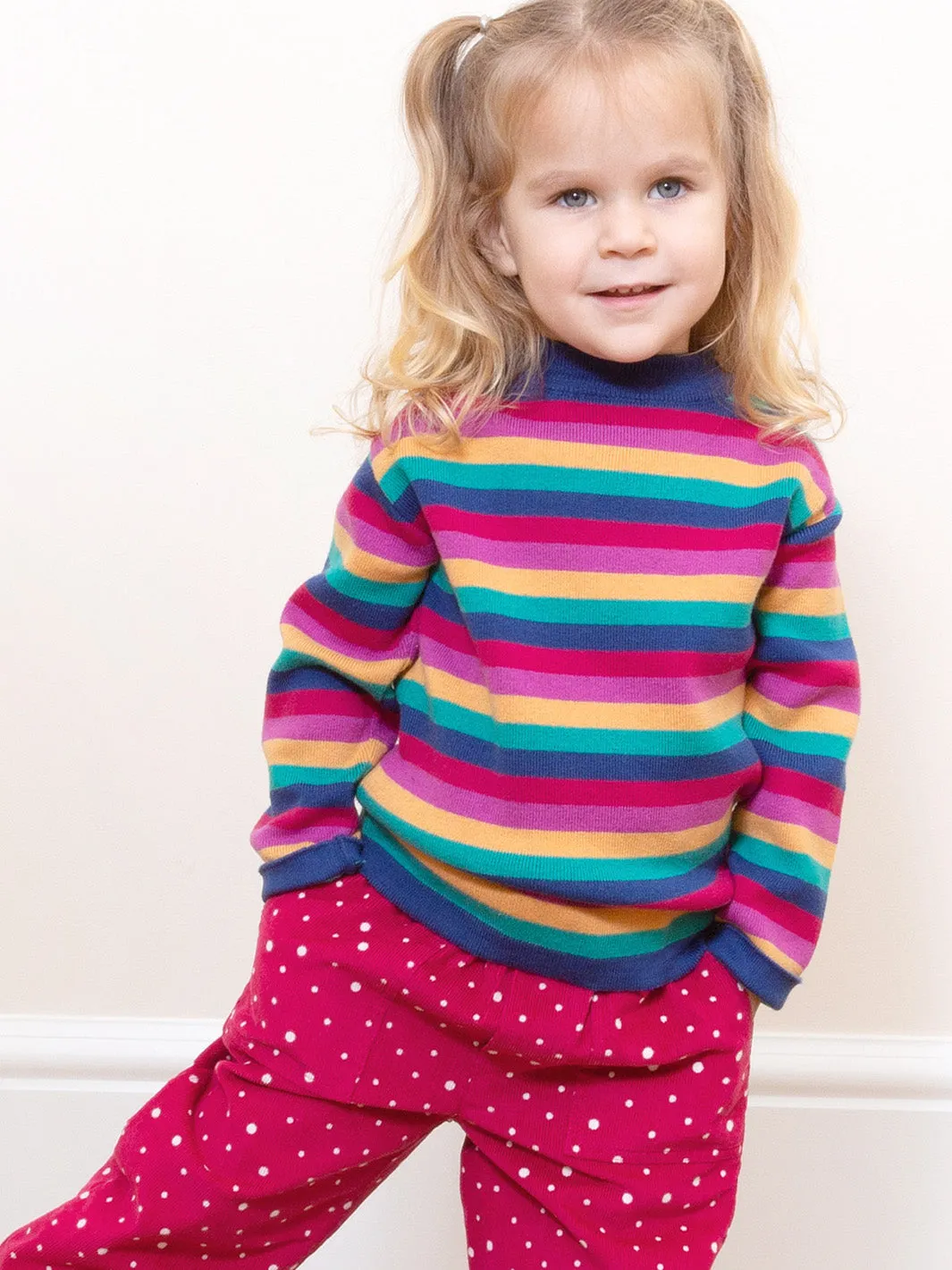 Kite Rainbow Stripe Jumper