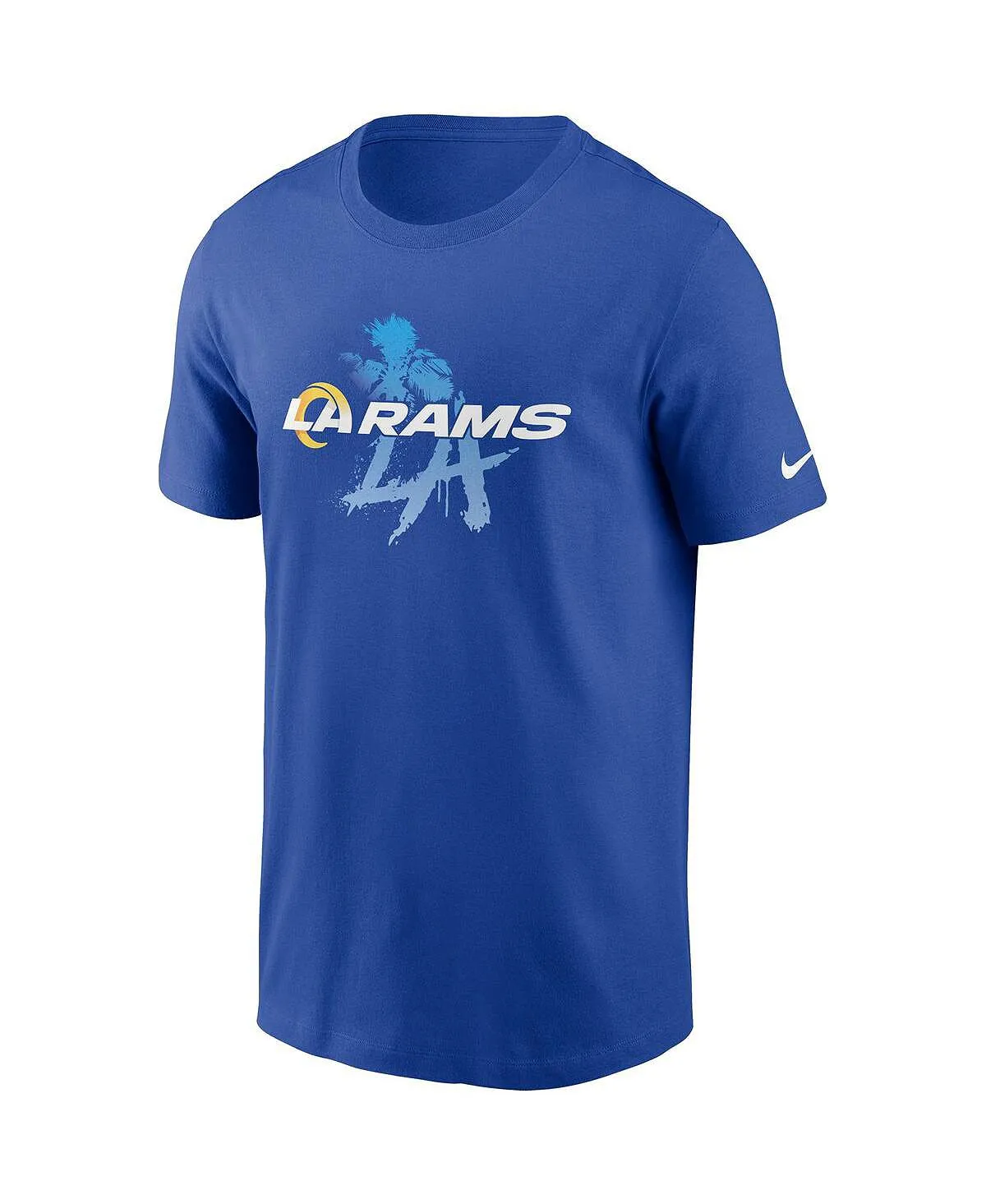 Men's Just Play Royal Los Angeles Rams Hometown Collection Nike T-Shirt