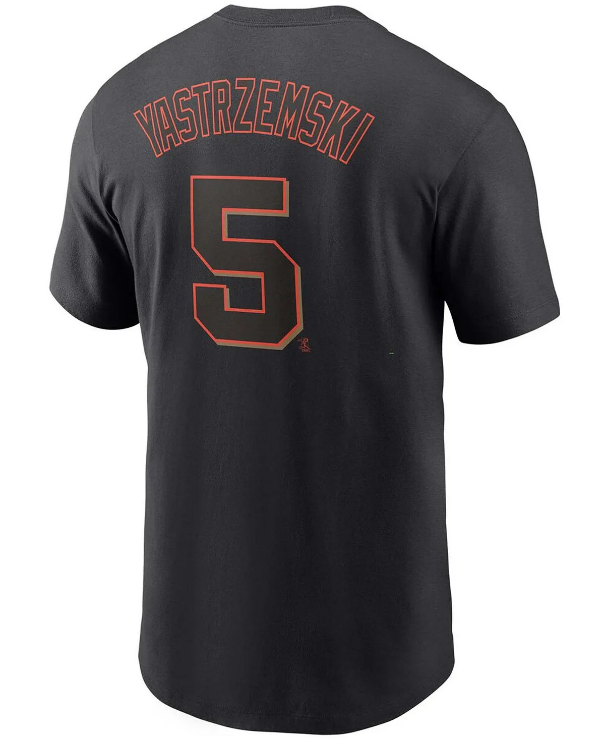 Men's Mike Yastrzemski San Francisco Giants Name and Number T-Shirt, Black Nike black