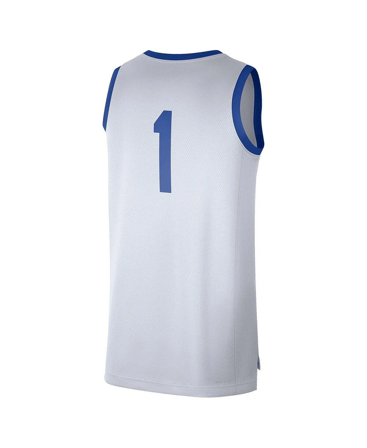 Men's No. 1 white, replica royal kentucky wildcats jersey Nike, multi