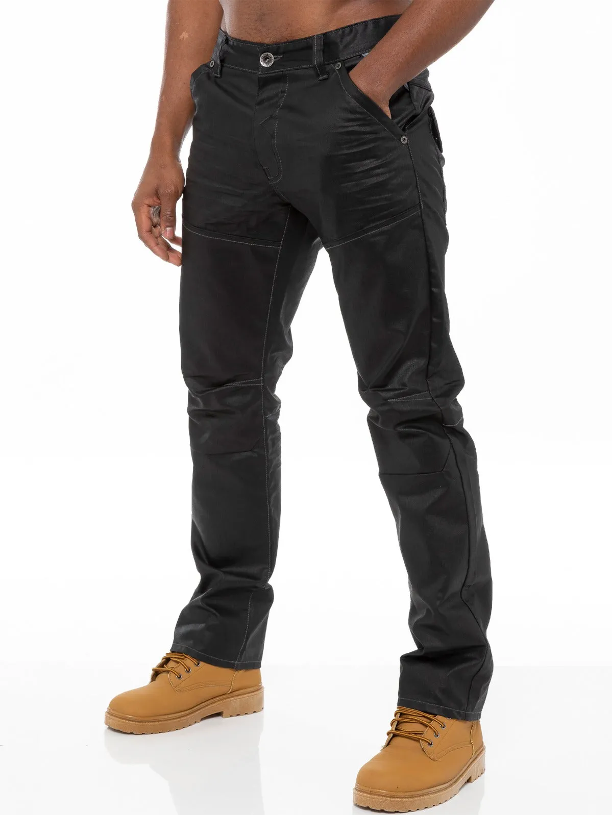 Mens Straight Fit Denim Jeans EZ243 - EZ244 | Enzo Designer Menswear