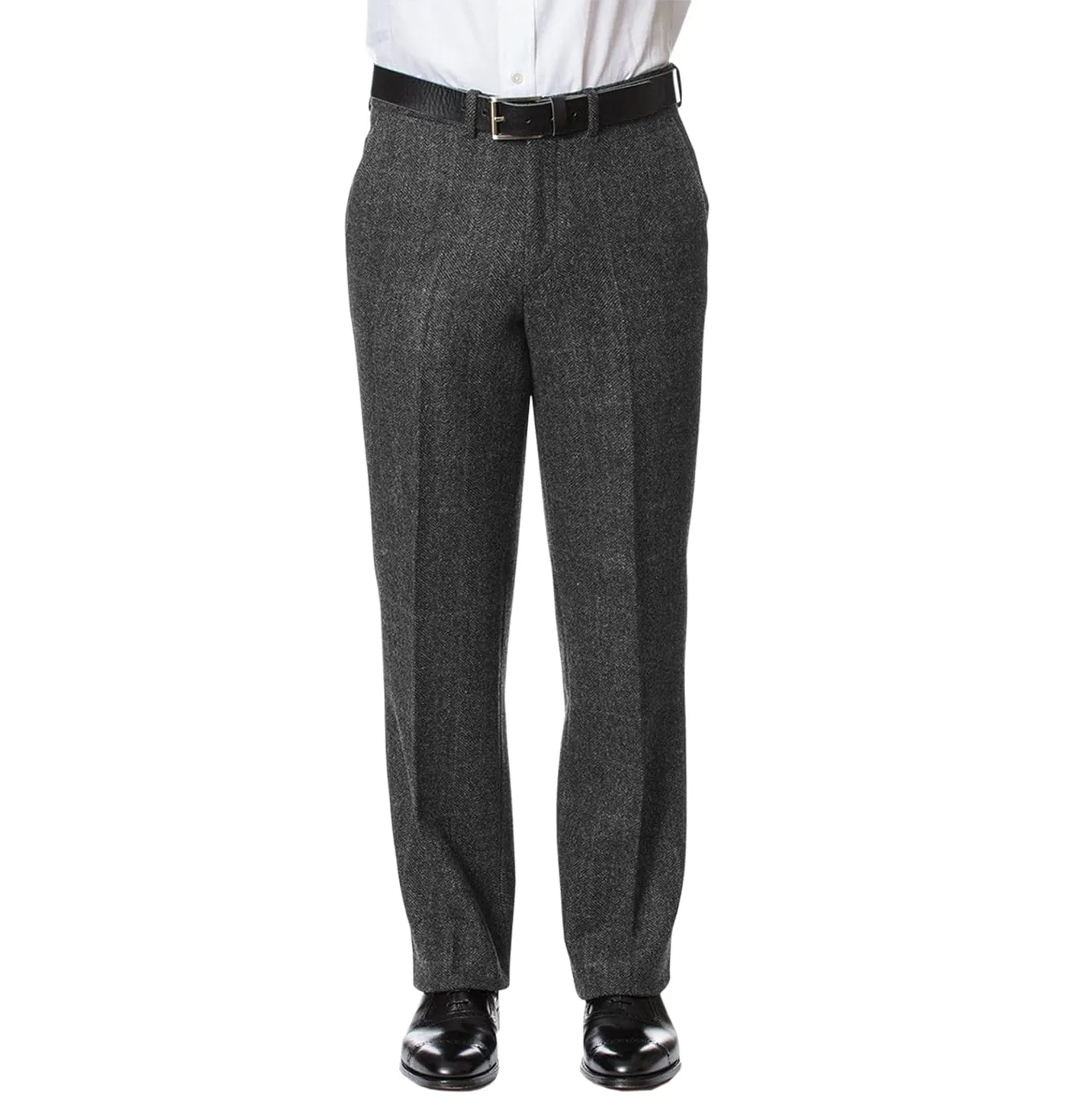 Men's winter Herringbone Tweed Trousers