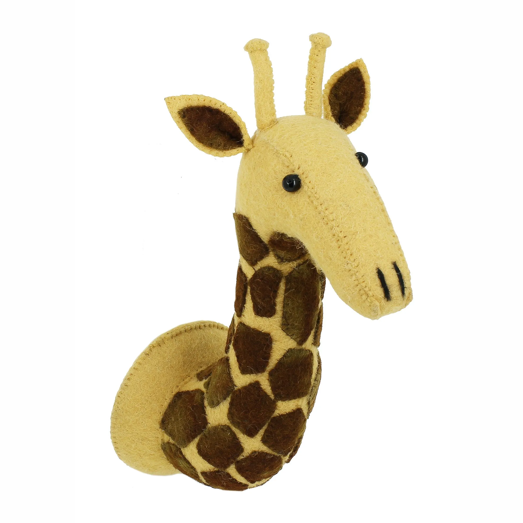 Mini Giraffe Head Wall Mount