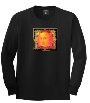 Mona Lisa Painting Art Long Sleeve T-Shirt