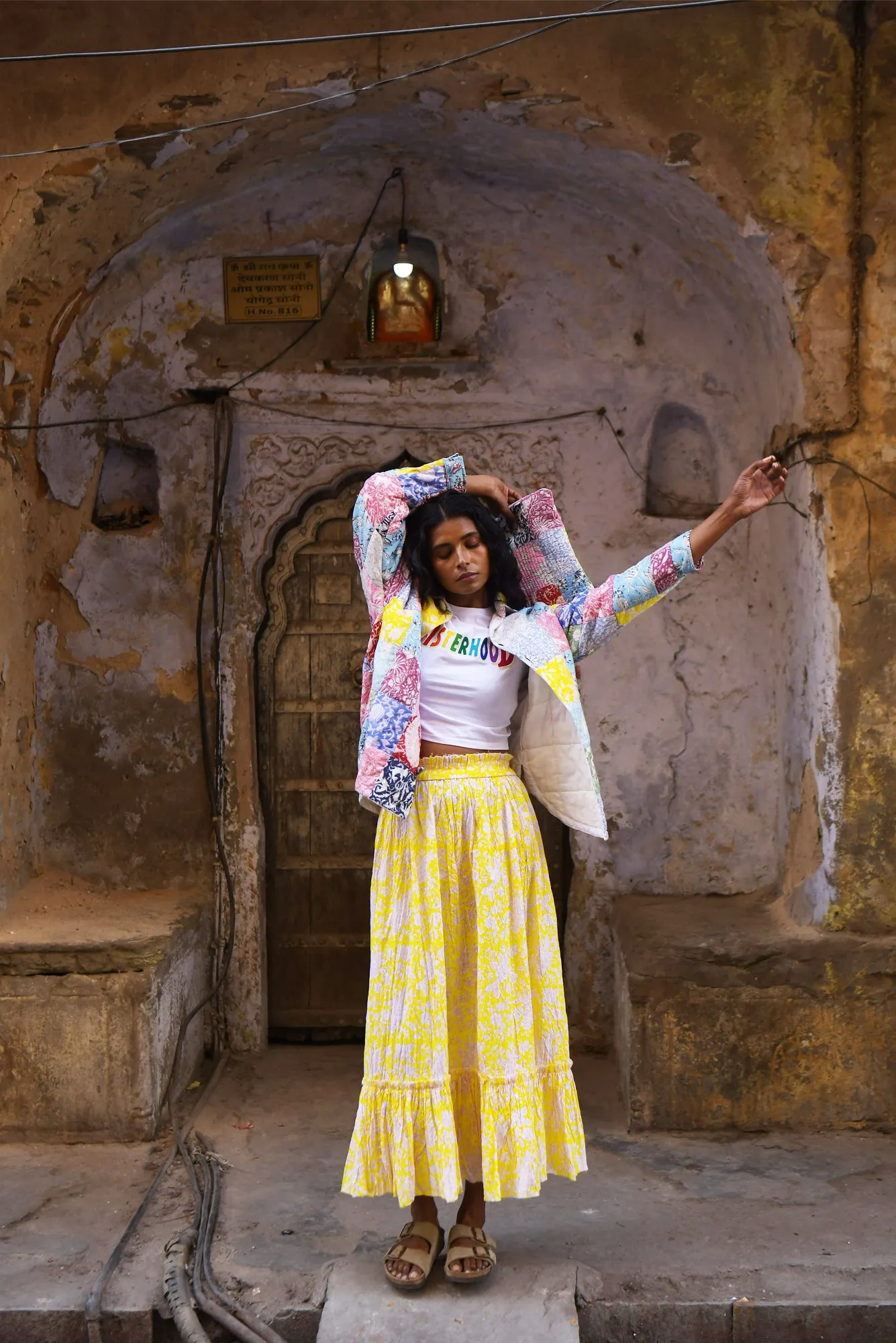 Mysore Skirt (Yellow)