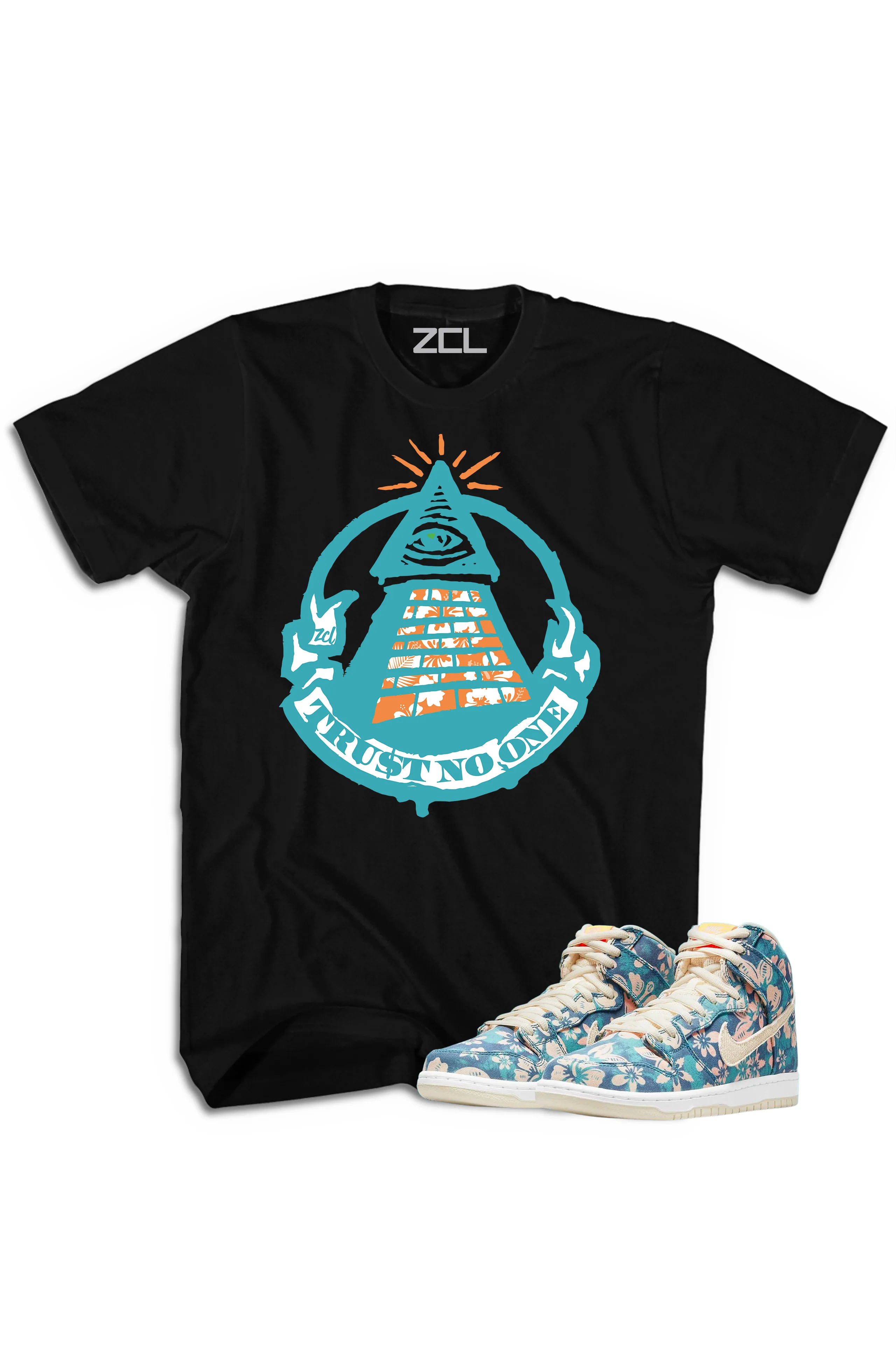 Nike SB Dunk High "Trust No One" Tee (Hawaii)