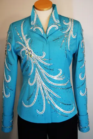 NOT AVAILABLE  Turquoise Showmanship Outfit, Ladies S, 5046AB