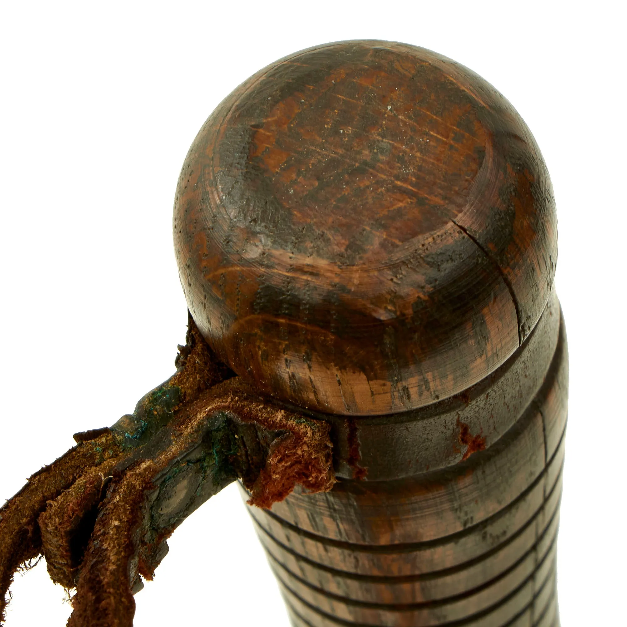 Original German WWI Spring Handle Trench Raiding Mace - Featured in Book At Arm's Length Volume 1