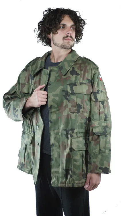 Polish Camo Jacket (PANTERA) - Quilted Liner - Used Grade 1