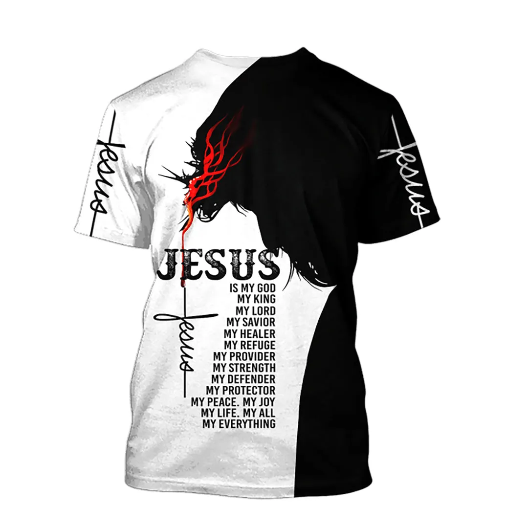 Premium Jesus 3D All Over Printed Unisex Shirt - Christian 3D Shirt